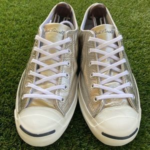 Converse jack purcell silver sneaker